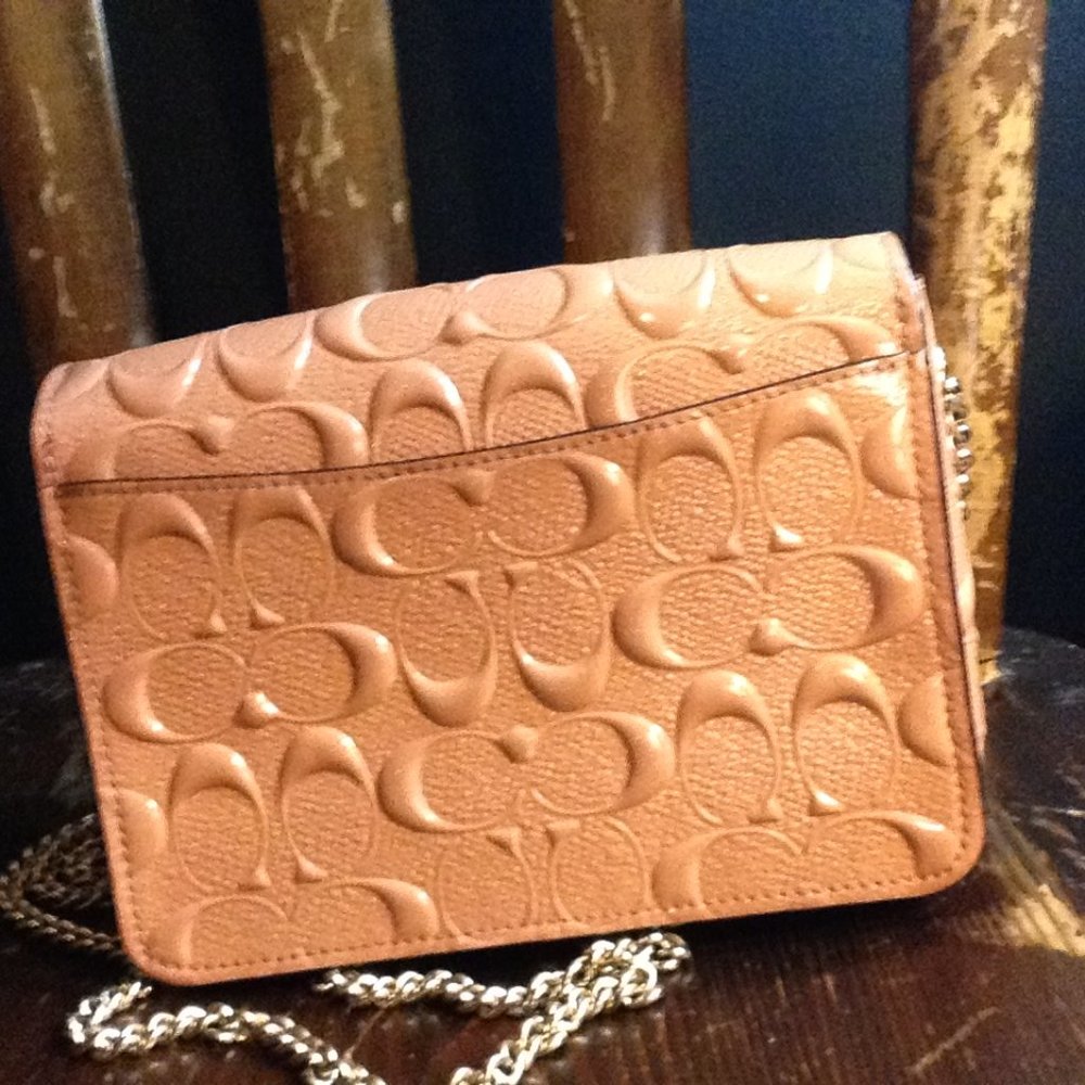 Coach Light Pink Purse - Rare - Picture 2 of 3